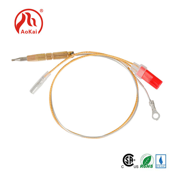 Brass Wire Thermocouple Loga Sensor fyrir gasofn